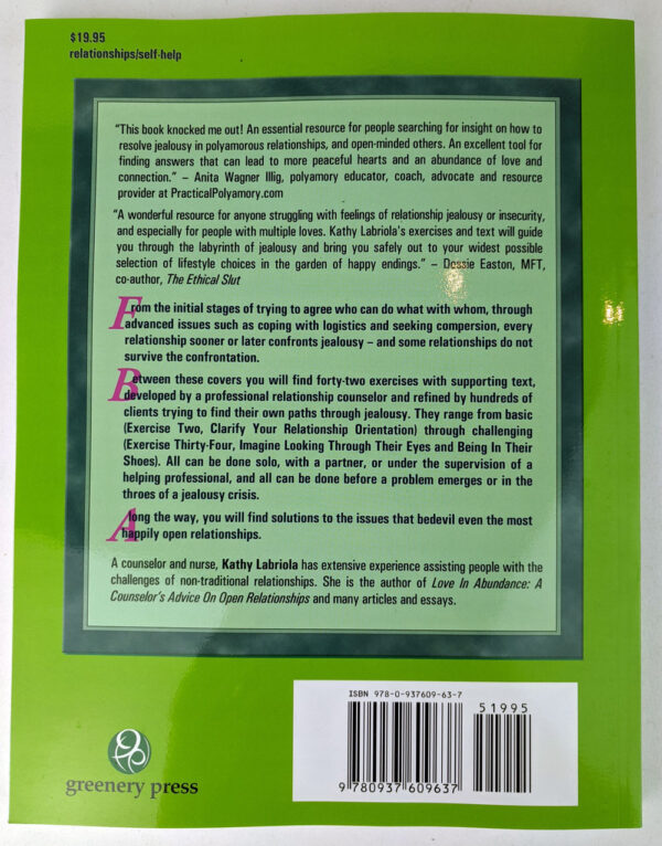 The Jealousy Workbook: Exercises and Insights for Managing Open Relationships - Image 2