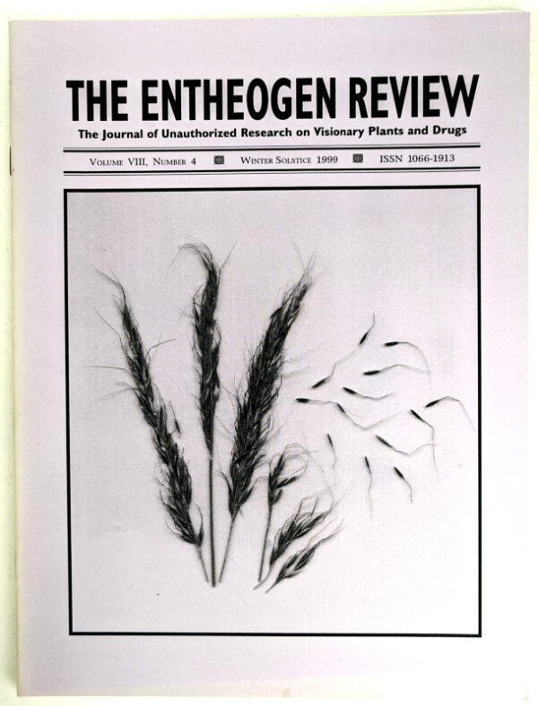 The Entheogen Review Volume VIII, Number 4