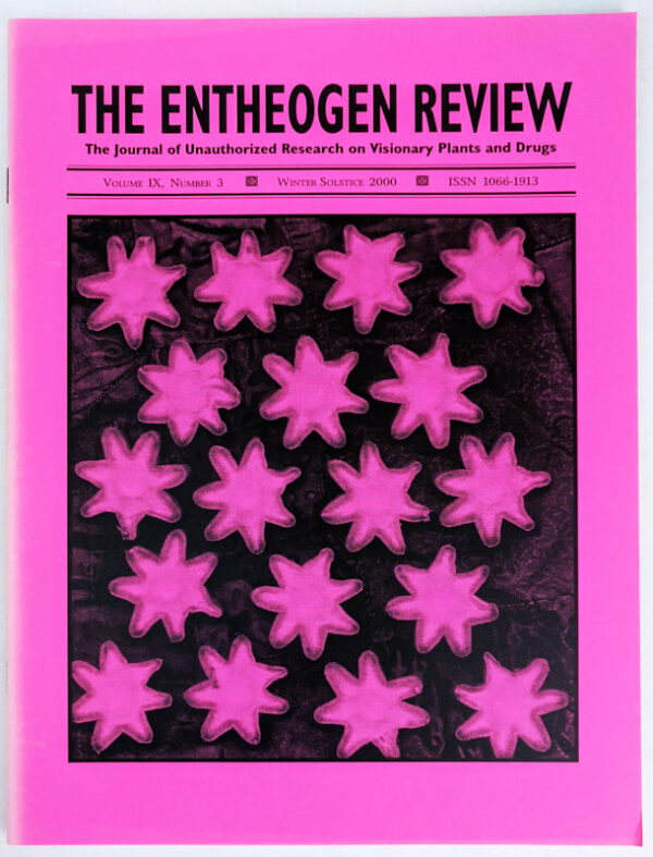 The Entheogen Review Volume IX, Number 3