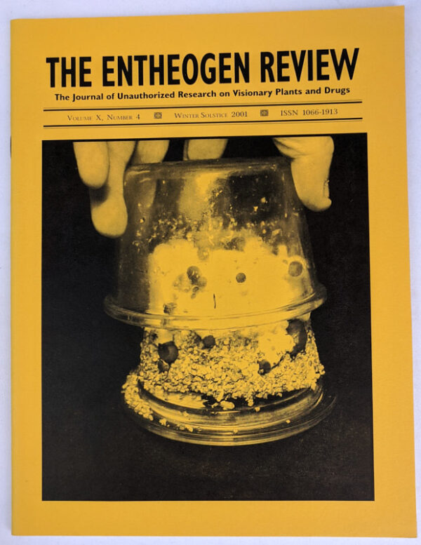 The Entheogen Review Volume X, Number 4