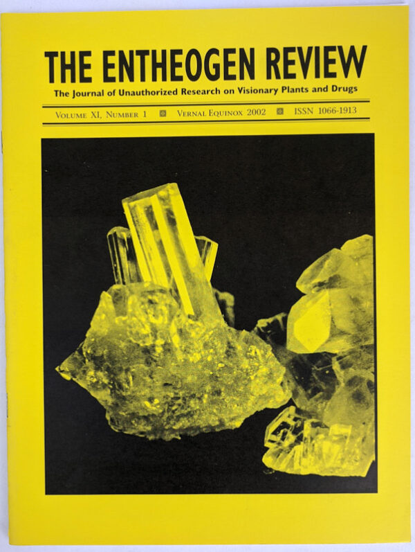 The Entheogen Review Volume XI, Number 1