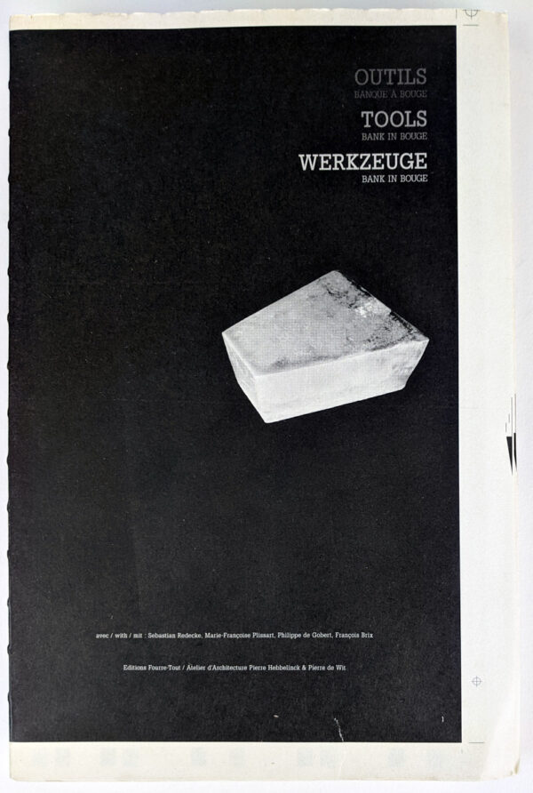 Outils / Tools / Werkzeuge: Bank in Bouge