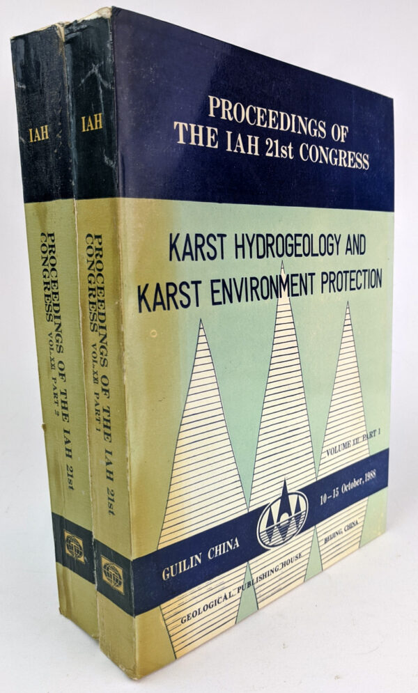 Proceedings of the IAH 21st Congress: Karst Hydrogeology and Karst Environment Protection (2 Volumes)