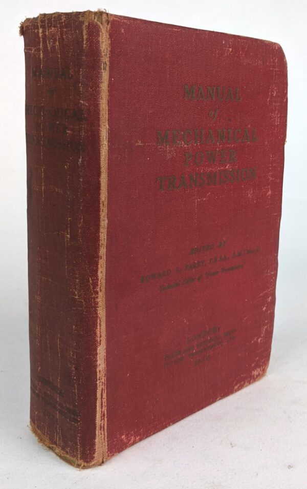Manual of Mechanical Power Transmission