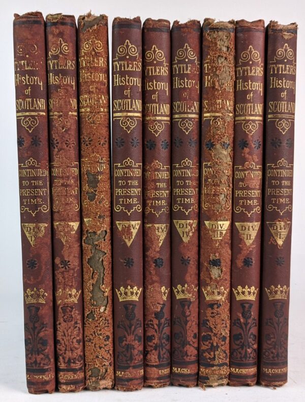 Tytler's History of Scotland (9 Volumes) - Image 2