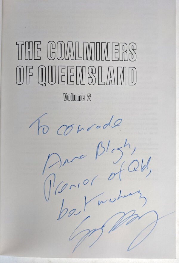 The Coalminers of Queensland Volume 2: The Pete Thomas Essays - Image 2
