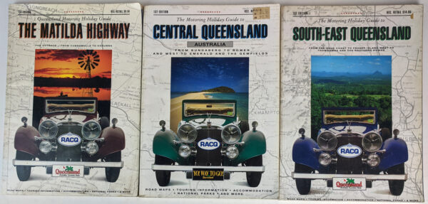The Motoring Holday Guide to Queensland (3 Volumes)