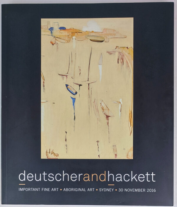 Important Fine Art / Aboriginal Art (Deutscher and Hackett 046, November 2016)
