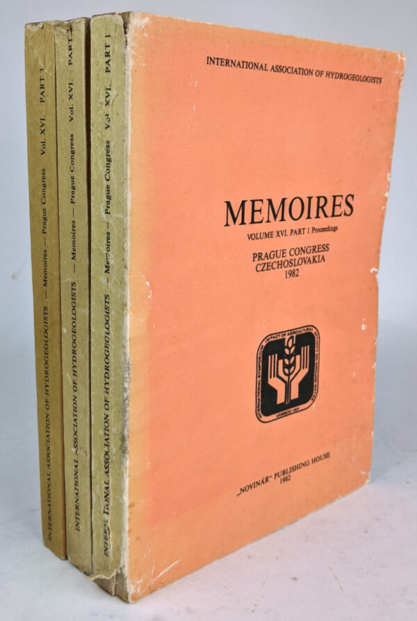 Memoires Volume XVI: International Symposium on Impact of Agricultural Activity on Ground Water (Proceedings, 3 Volumes)