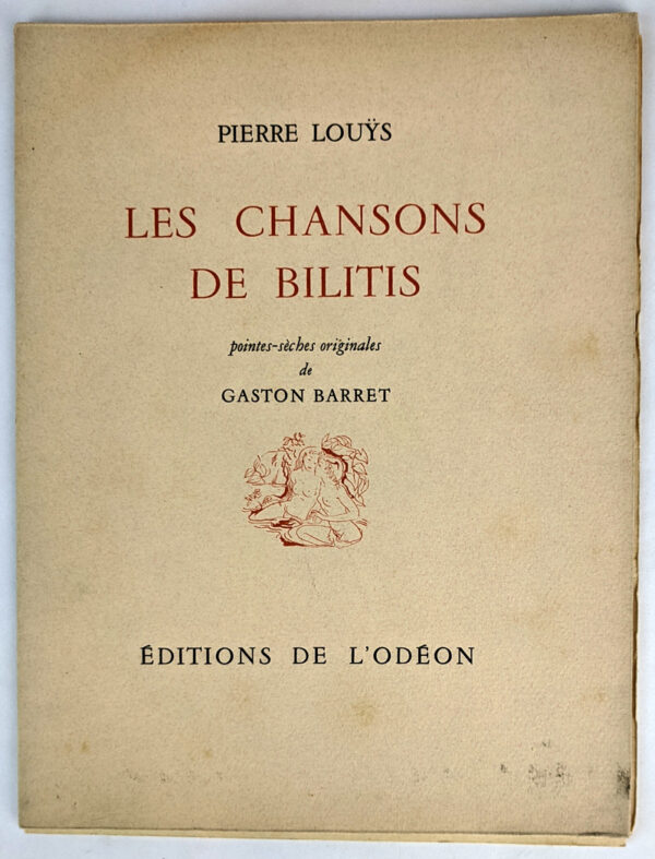 Les Chansons de Bilitis Prospectus