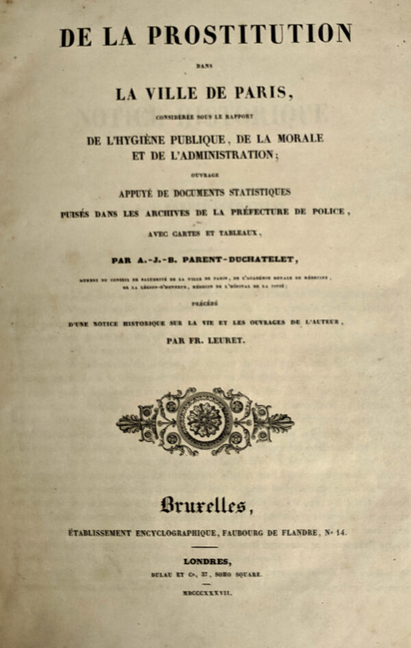 De la Prostitution dans la Ville de Paris - Image 2