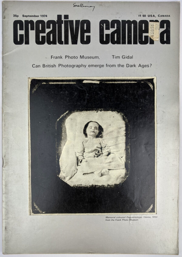 Creative Camera, September 1974, Number 123