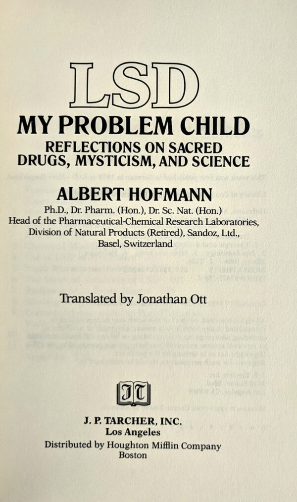 LSD: My Problem Child: Reflections on Sacred Drugs, Mysticism and Science - Image 5