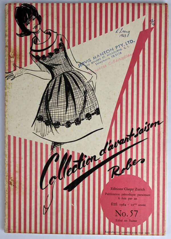 Collection d'avant saison: Robes (Ete 1964, No. 57)