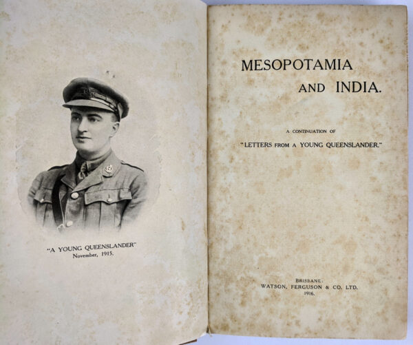 Mesopotamia and India: A Continuation of Letters from a Young Queenslander - Image 2