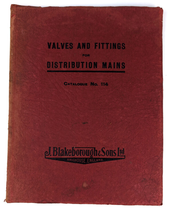 Valves and Fittings for Distribution Mains Catalogue No. 114