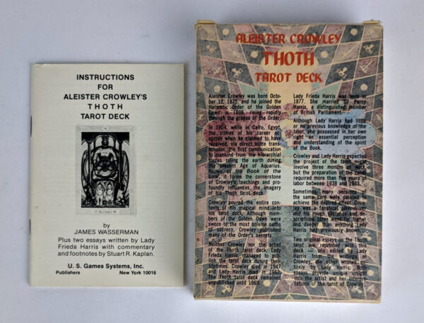 Aleister Crowley Thoth Tarot Deck - Image 2