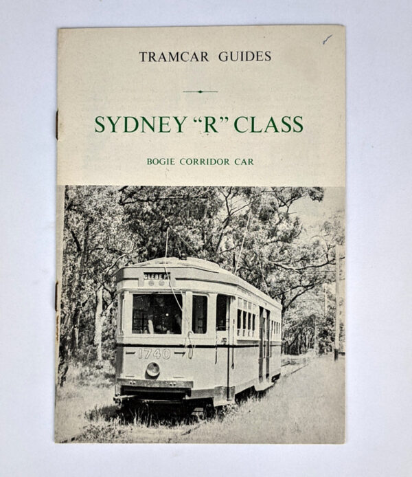 Tramcar Guides: Sydney "R" Class Bogie Corridor Car