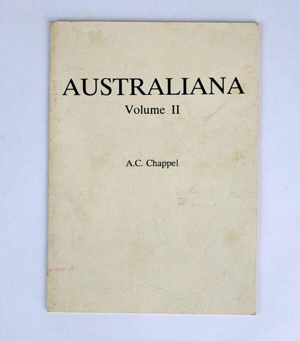 Australiana Volume II