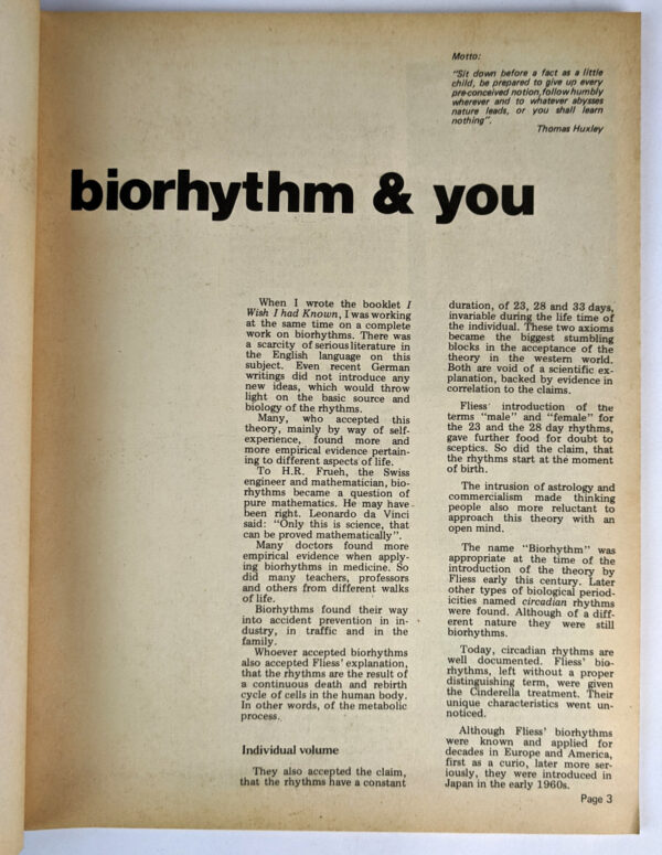 Bio-Rhythm: Your Key to a Happy Life: Nature's Biological Master Clock - Image 2
