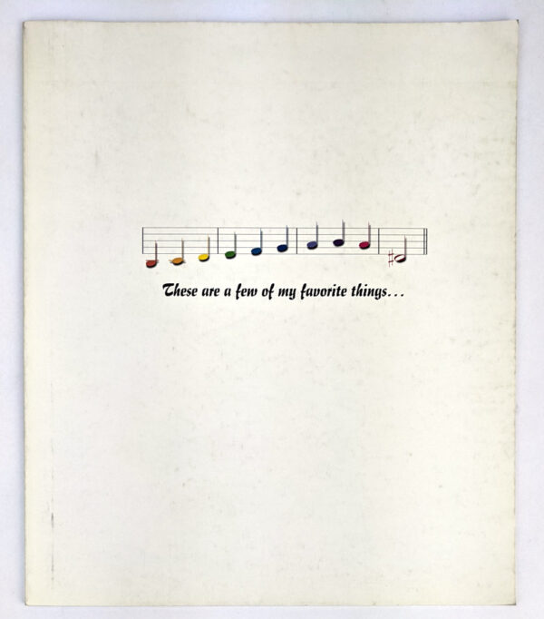 These are a few of my favourite things...
