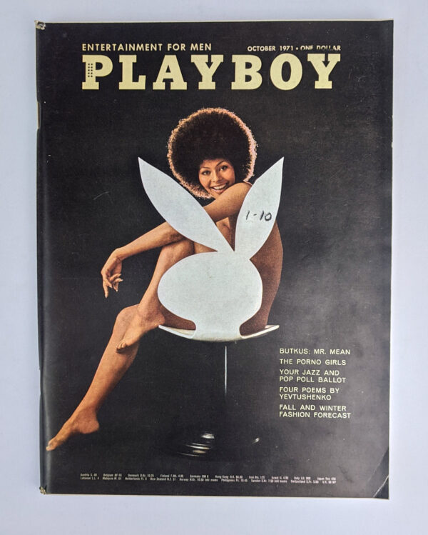 Playboy: Entertainment for Men, October 1971
