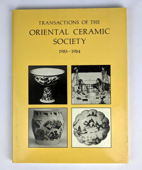 Transactions of the Oriental Ceramic Society, 1983-1984 Vol. 48