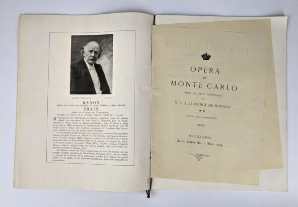 Monte-Carlo 1924 Programme Officiel de 'lOpera et des Fetes - Image 6