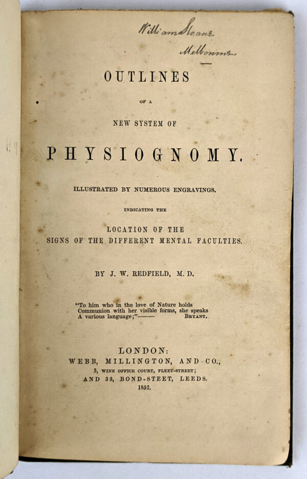 Outlines of a New System of Physiognomy - Image 2