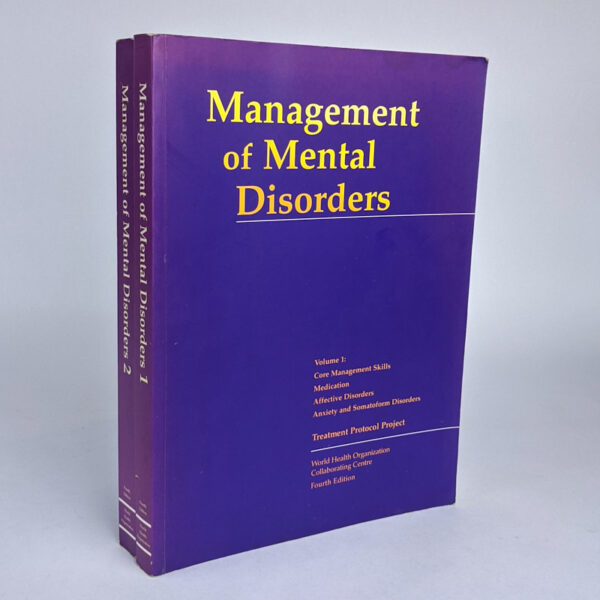 Management of Mental Disorders (2 Volumes)