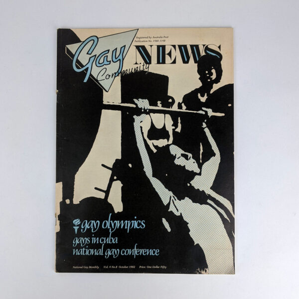 Gay Community News Vol. 4, No. 8. October, 1982
