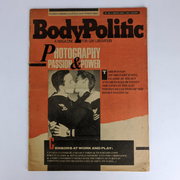 The Body Politic: A Magazine for Gay Liberation No 101, 1984