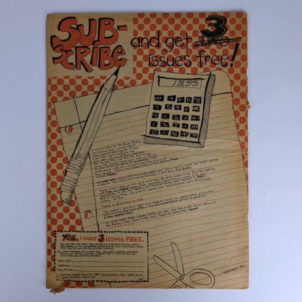 The Body Politic: A Magazine for Gay Liberation No 101, 1984 - Image 2
