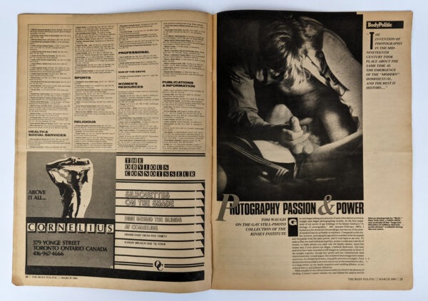 The Body Politic: A Magazine for Gay Liberation No 101, 1984 - Image 3