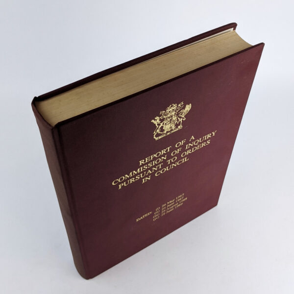 [The Fitzgerald] Report Of A Commission Of Inquiry Pursuant To Orders In Council - Image 2