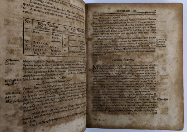 Angli, Eqvitis Aurati, Canon Chronicus Aegyptiacus, Ebraicus, Graecus, & Disquisitiones - Image 3