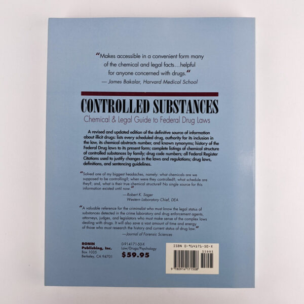 Controlled Substances: Chemical & Legal Guide to Federal Drug Laws - Image 2
