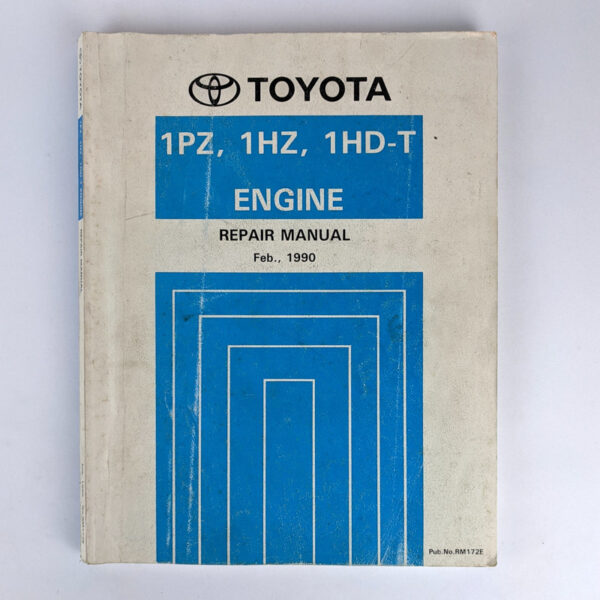 Toyota Engine Repair Manual: 1PZ, 1HZ, 1HD-T, Feb., 1990
