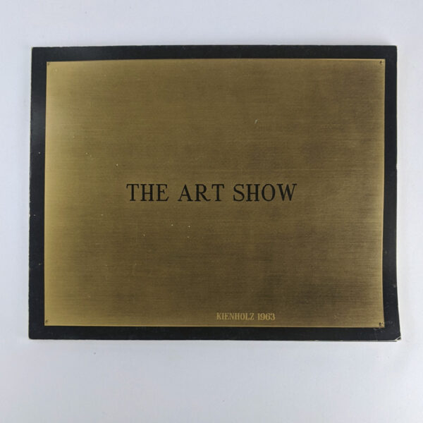 The Art Show: Works from the 1960's by Edward Kienholz