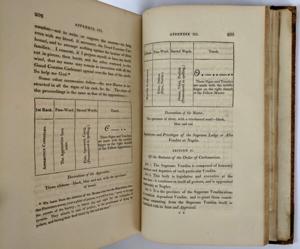 Memoirs of the Secret Societies of the South of Italy, Particularly the Carbonari - Image 8
