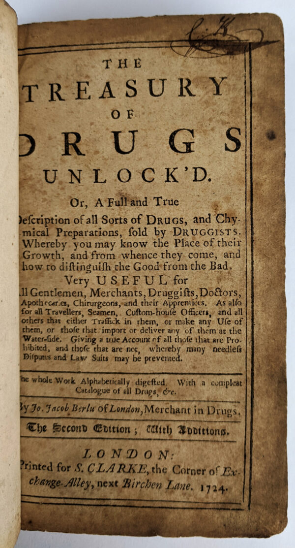 The Treasury of Drugs Unlock'd - Image 3