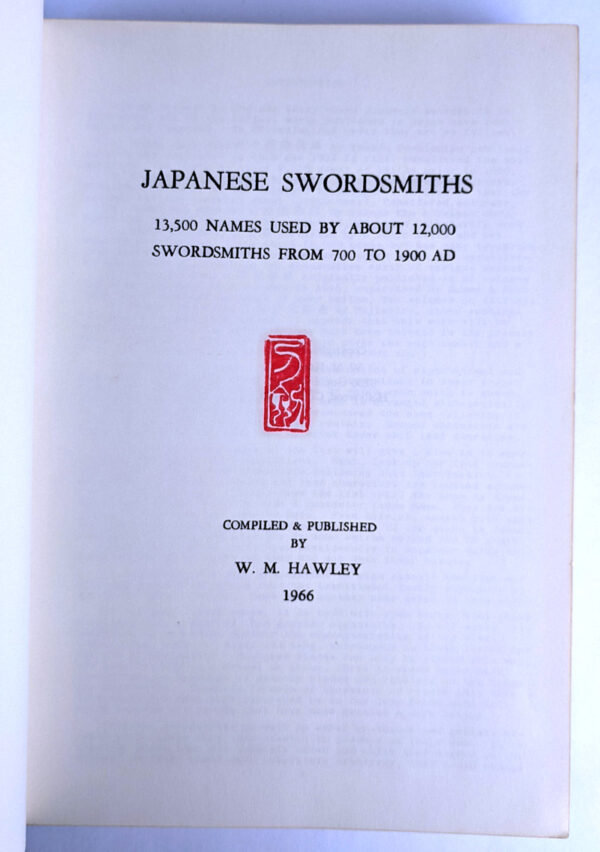 Japanese Swordsmiths (2 Volumes) - Image 3