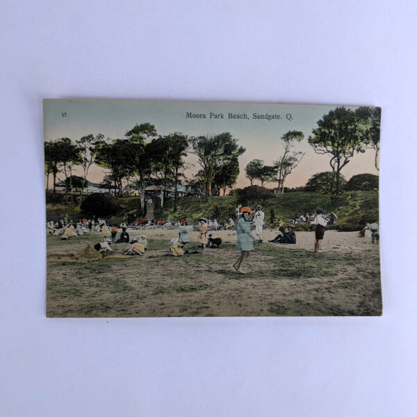 Retrac Series Postcard 17: Moora Park Beach, Sandgate. Q.