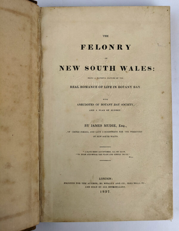 The Felonry of New South Wales: Being a faithful picture of the real romance of life in Botany Bay - Image 4