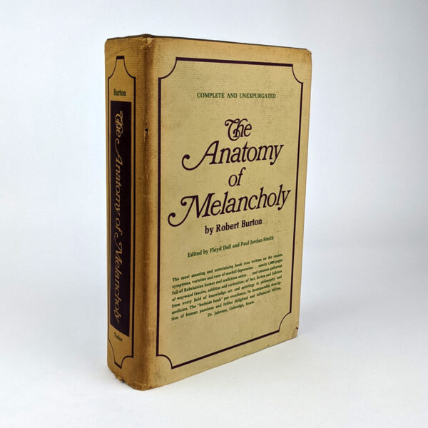 The Anatomy of Melancholy