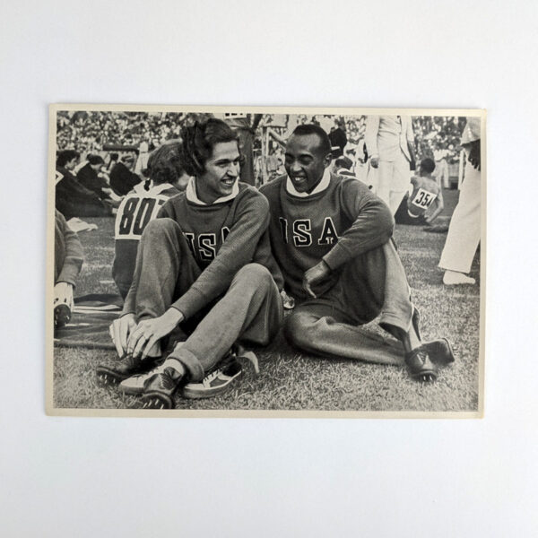 Jesse Owens and Helen Stephens [Athletics]: Sammelwerk Nr. 14 Olympia 1936 - Band II Bild Nr. 21 Gruppe 58