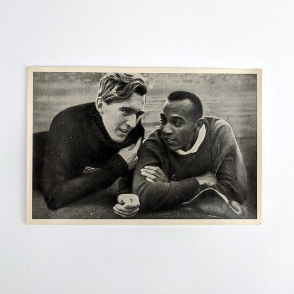 Jesse Owens, Luz Long [Athletics]: Sammelwerk Nr. 14 Olympia 1936 - Band II Bild Nr. 26 Gruppe 61