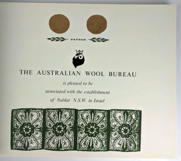 Adullam Souvenir Album Commemorating The Establishment of Nahlat New South Wales in Adullam, Israel - Image 3