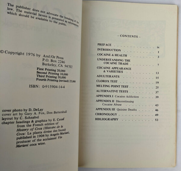 Cocaine Consumer's Handbook - Image 4