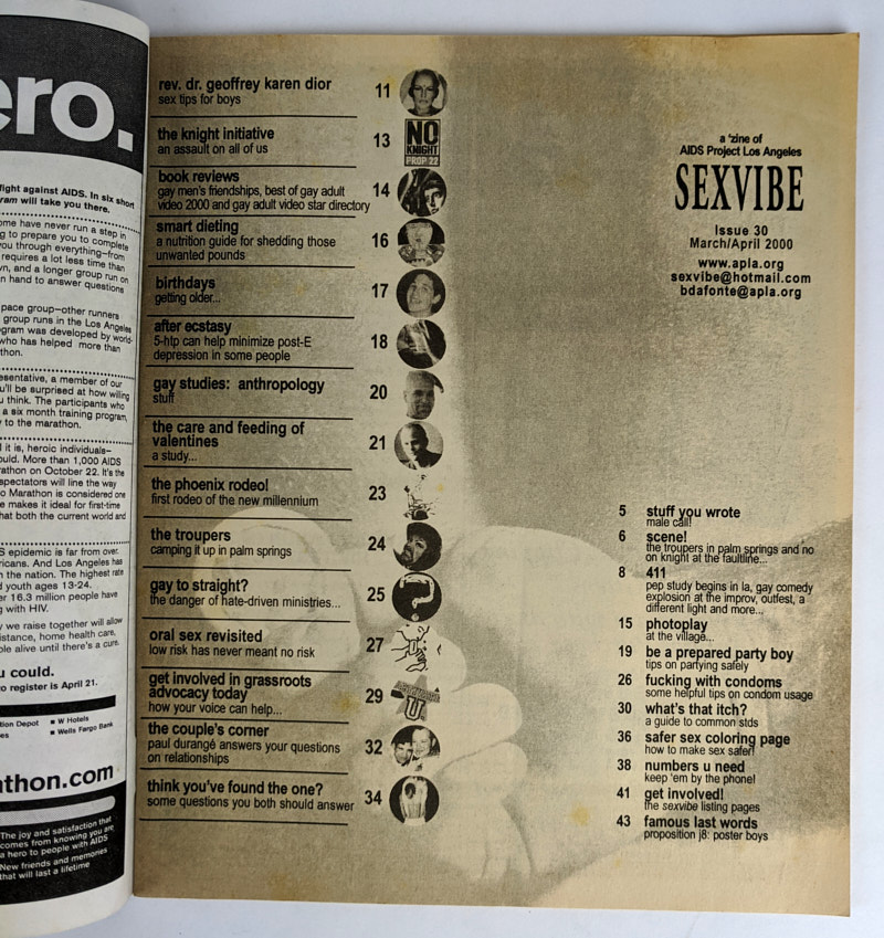 SexVibe Issue 30, March/April 2000 - Image 2
